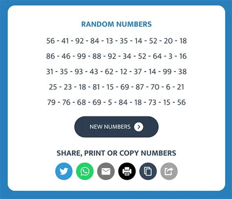 pick 4 random numbers